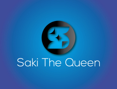 SAKI THE QUEEN LOGO brand design brand identity branding branding design brandmark custom logo custom logo design design identity identity design identity designer logo mark minimal monogram letter mark symbol design vector