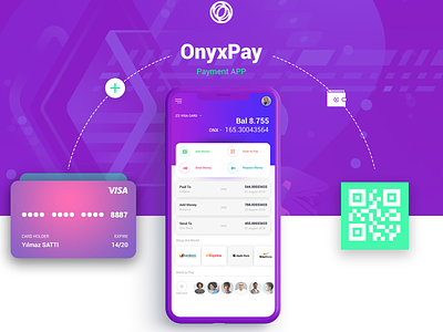 OnyxPay | Payment App Ui -Ux adobe xd adobe xd app design app ios design mockup payment app ui ux ux design