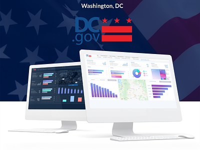 WashIngton, DC – UI UX adobe xd adobe xd app dashboard ui ui design ux design