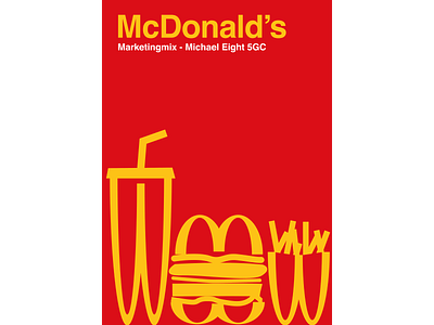 McDonald's marketingmix