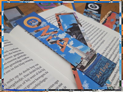OMA art expo Bookmarkers art art expo design expo flat graphic design painting typography