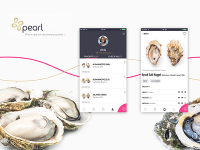 Pearl iPhone App angularjs app appstore design food food tech forbes ios iphone mobile nytimes objective c restaurant ui ux