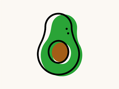 Avocado avocado bio delicious eat food fruit icon identity illustration set vegan vegetables