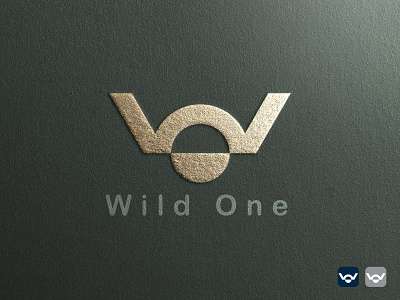 Wild One Logo Design animation branding design icon illustration letter logo letter wo logo letterring logo logo typography ui ux vector w letter logo