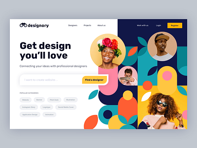 Designory - Designers Directory website