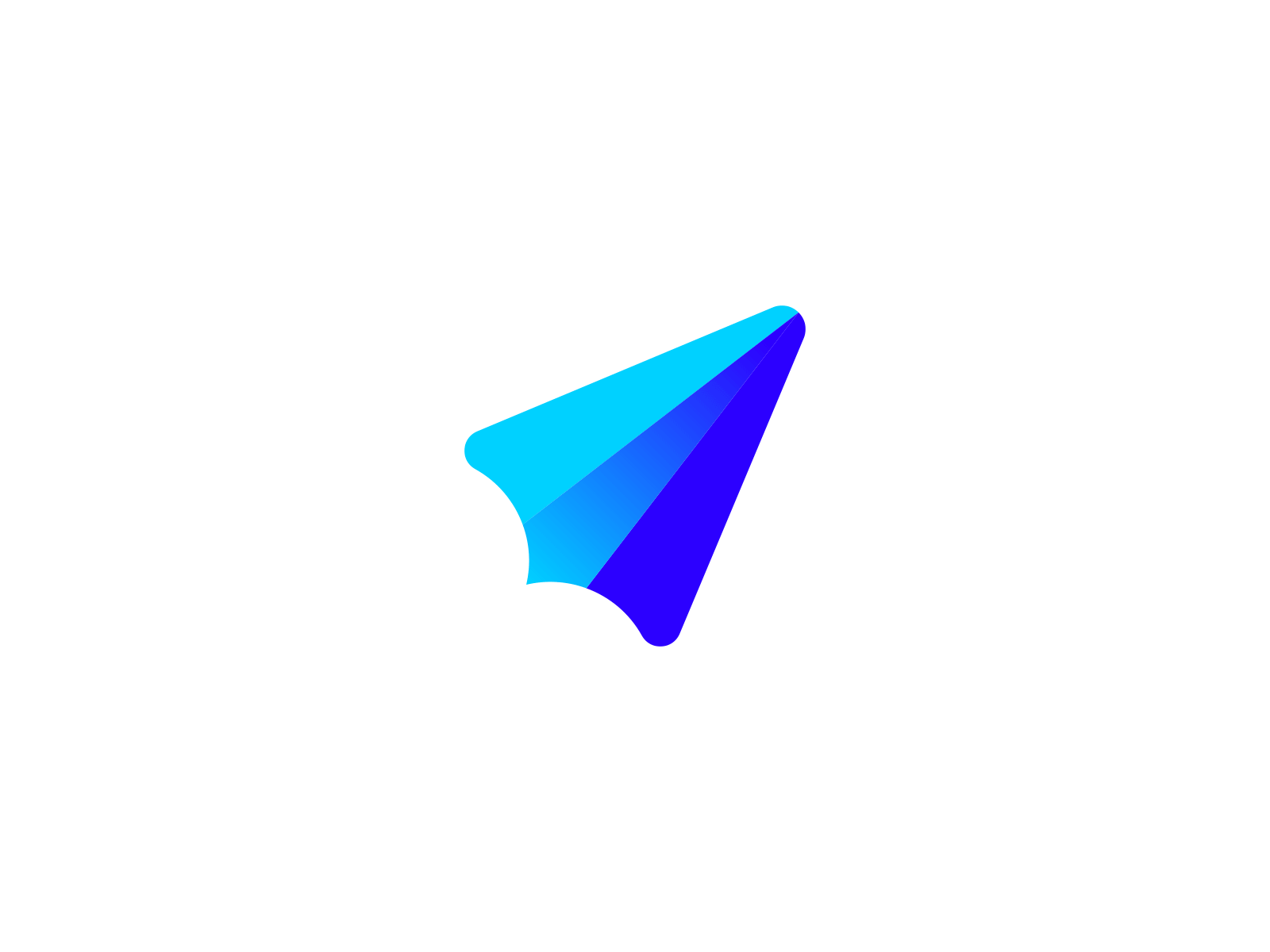 VeryBriefly Logo ver. 01 branding design graphic design logo paper paper plane plane vector