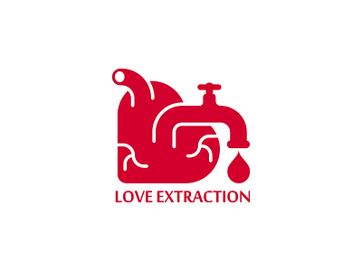 Love Extraction drop faucet heart love