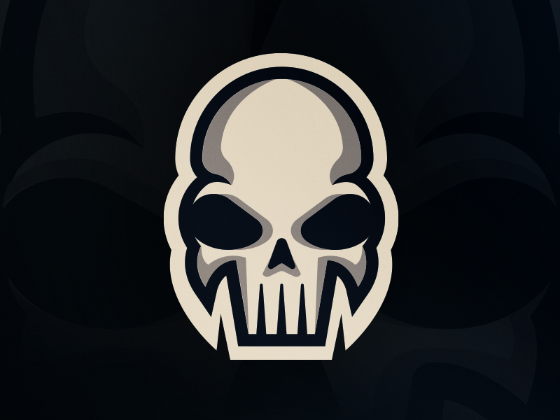 Skull eSports logo.