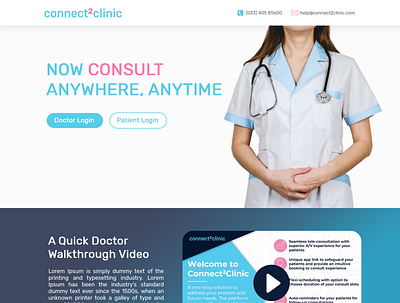 TeleConsult Application app brand design branding healthcare ui ux web website design