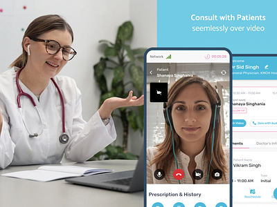 Doctor Consultation App app design design product design ui