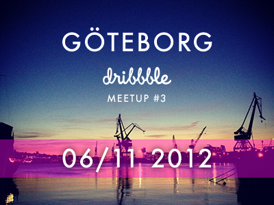 Göteborg Dribbble Meetup dribbble gothenburg göteborg meetup sweden