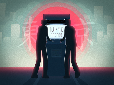 Tokyo Arcade arcade graphic design illustration tokyo