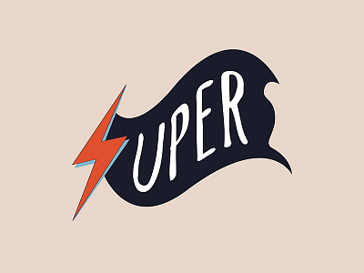 SUPER Branding branding logo super superhero