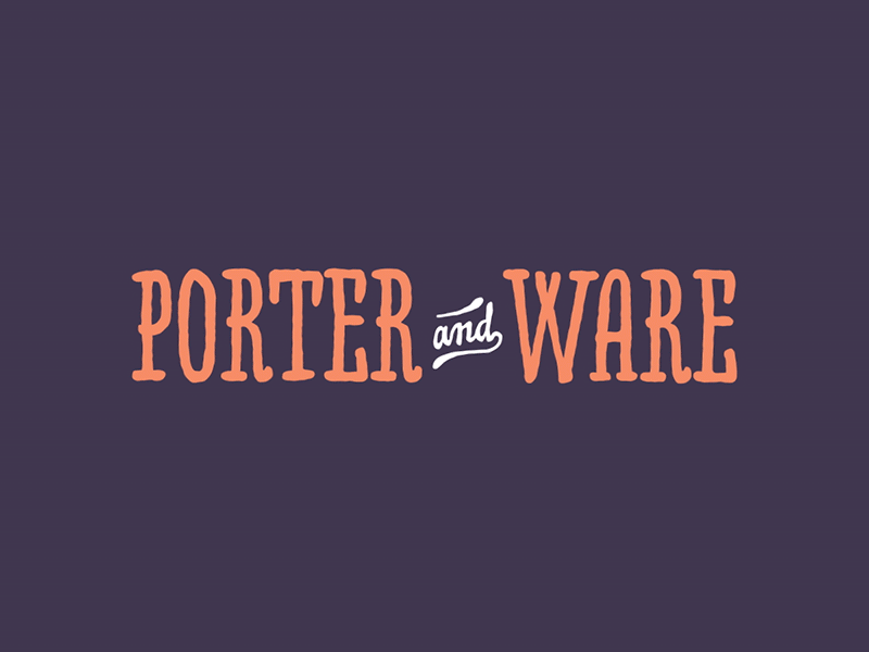 Porter and Ware Ident