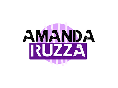 Logo for musician Amanda Ruzza design logo musician