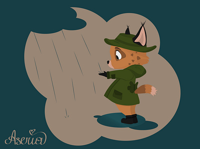 Lynx cute design graphic design illustration lynx vector