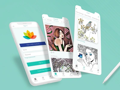 Chroma App Design brand design brand design agency brand design kit brand identity brand identity design branding concept branding design illustraion logo ui webdesign webdesign ui ux design website design agency