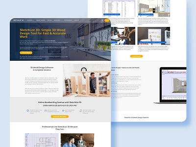 Web Design for SketchList 3D layout layoutdesign ui ui ux uidesign uiux webdesign website website concept website design website ui website ui ux