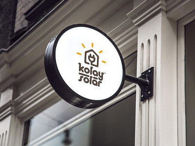 Kolay Solar - Outdoor Sign Board branding energy logo solar solar energy solar panel