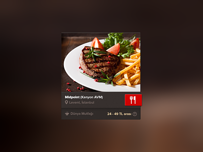 Restaurant Widget @2x booking delicious food spoting real pixels restaurant restaurant widget web design widget