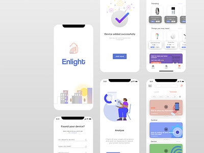 Enlight - UX Case Study app smarthome ui user experience ux design ux research