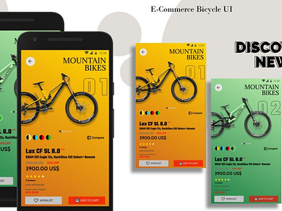 E-Commerce Bicycle UI