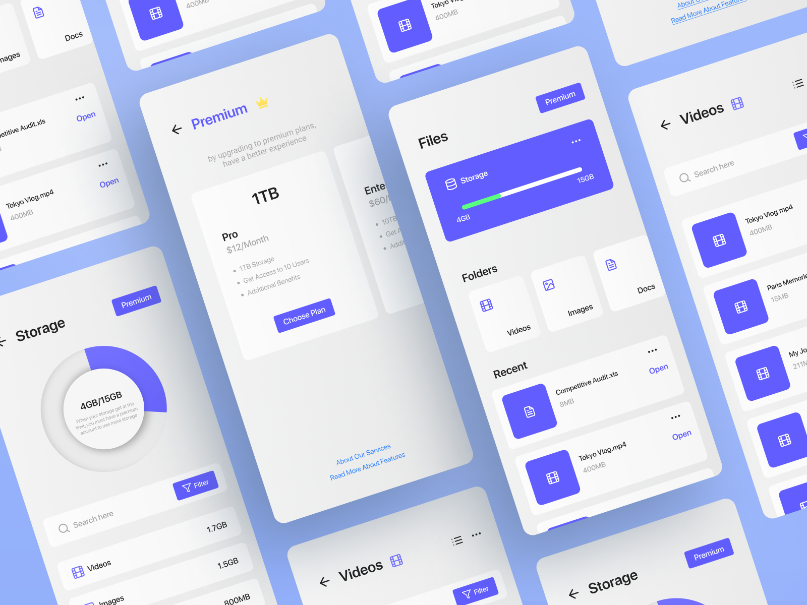 Cloudy - Cloud Storage App ☁️ | Part 2 by Mohammad Jarideh on Dribbble