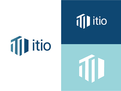 Логотип itio branding graphic design it logo брендинг графика дизайн дизайнер интернет минимализм