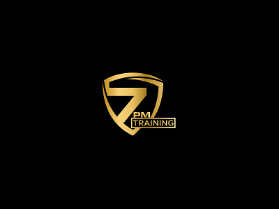 7 pm training logo design branding design graphic design icon illustration illustrator logo typography vector