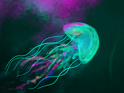 Neurotoxin Jellyfish adobe animation branding design doodlekite graphic design illustration illustrator logo motion graphics ui vector