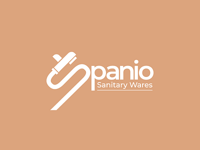 Spanio Logo 01 adobe branding design doodlekite flat icon illustration illustrator logo typography ui ux vector web website