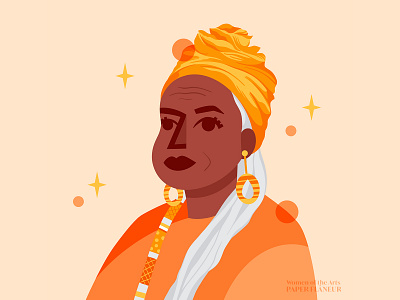 Faith Ringgold black artist blm character design digital art feminist art illustration procreate women women empowerment