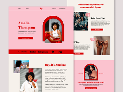 Amalia Thompson Website