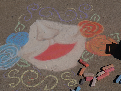 chalk art