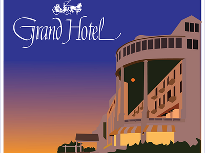 Grand Hotel drawing