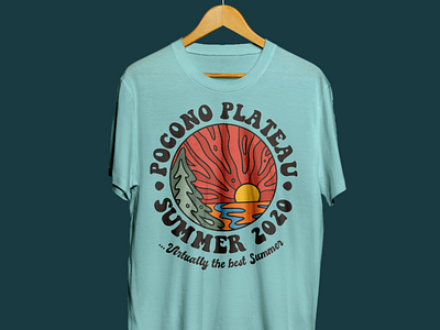 Pocono Plateau T-Shirt Design