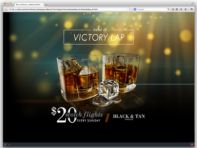 800x600 advertising campaign digital drinks football glasses ice restaurant scotch specials