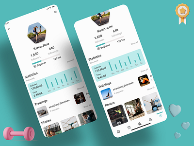 User Profile (Daily UI Challenge 6)