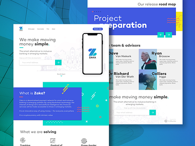 Zaka Website By Caleb Chavalala On Dribbble