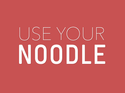 Noodle (flat) awesome clean clever design flat flat noodle font modern noodle sleek sweet tag typography ui usability ux web