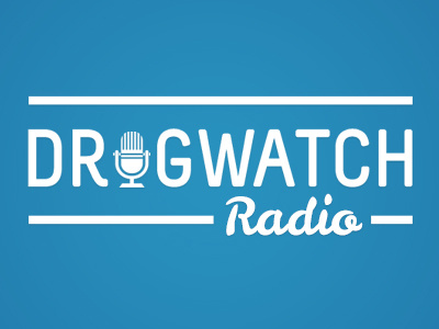 Drugwatch Radio branding design drugwatch identity logo logotype podcast radio