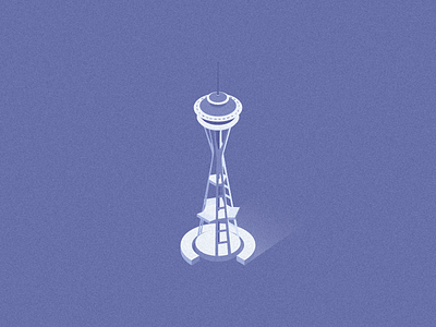 Isometric Space Needle