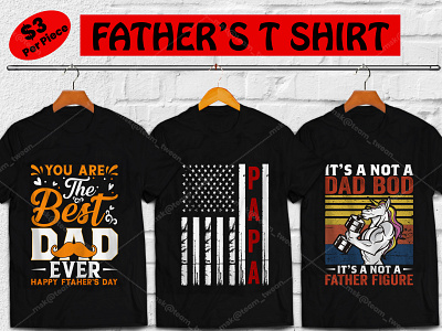 100+ FATHER'S DAY Premium T-shirt Design dad dad tshirt dad vector dady tshirt father papa typography uiux unicorn unicorn dad vectors