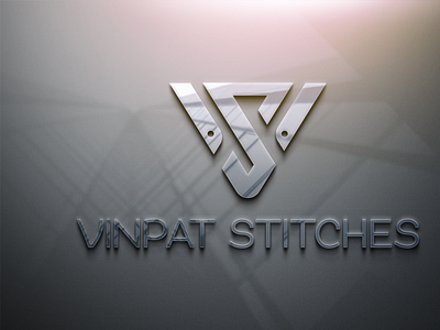 VINPAT STITCHES brand branding business card design design flyer graphic design logo