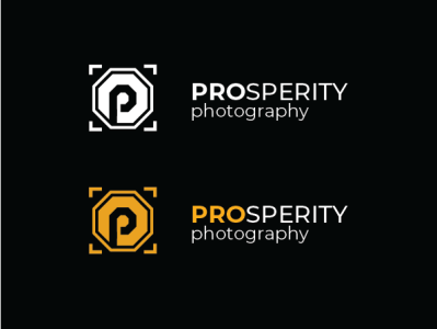 Prosperity Photography Logo brand branding business card design design graphic design logo vector