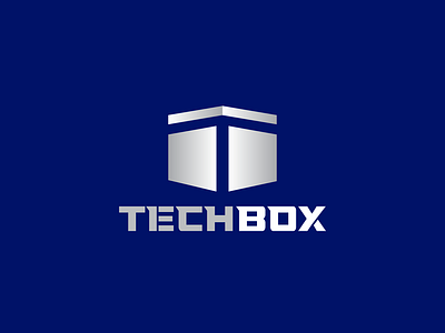 TechBox Logo brand branding business card design design graphic design illustration logo