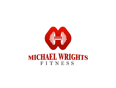 Michael Wrights Logo brand branding design graphic design illustration logo vector
