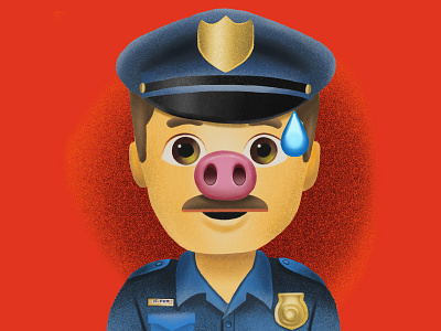 ACAB 2020 character design design emoji fuck the police illustration illustrator police procreate procreate app procreate illustration