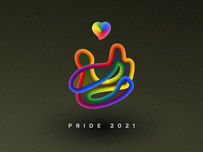 Pride 2021 - Poster design drawing illustration illustrator painting poster pride rainbow