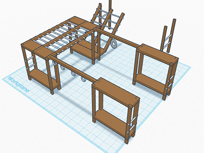 Our Old Playground 3d design tinkercad